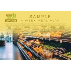 Sample 4 Week Meal Plan