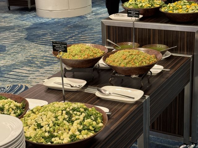The ICNM provides amazing food during the conference