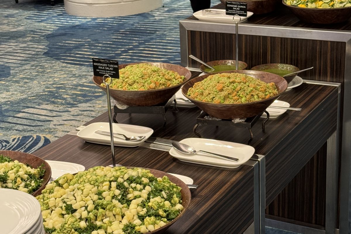 The ICNM provides amazing food during the conference